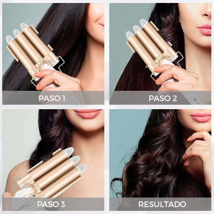 PINZA ONDULADOR/RIZADOR EFECTO SIRENA